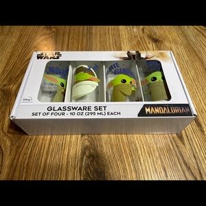 Star Wars Mandalorian Glassware set of 4